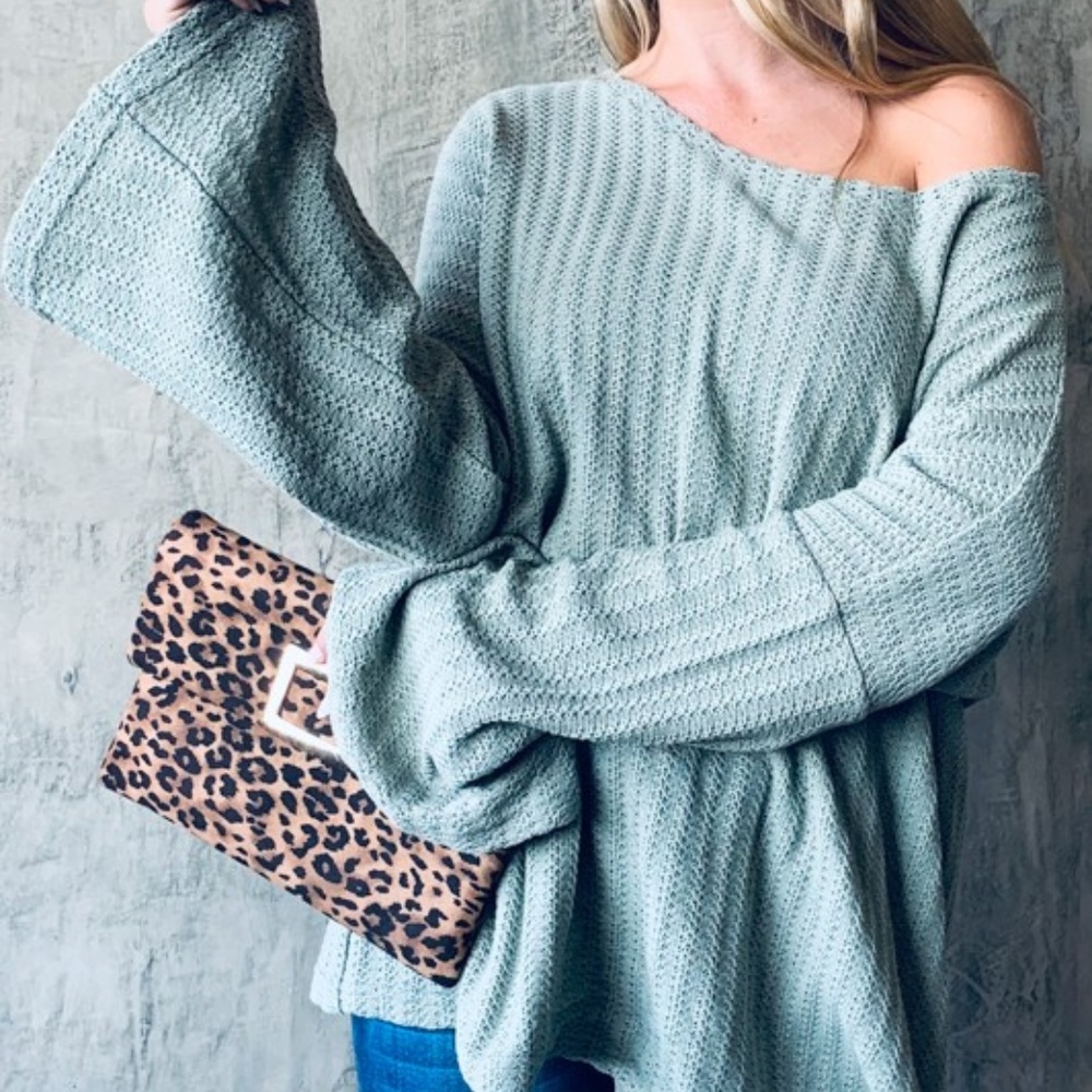 bell sleeved top